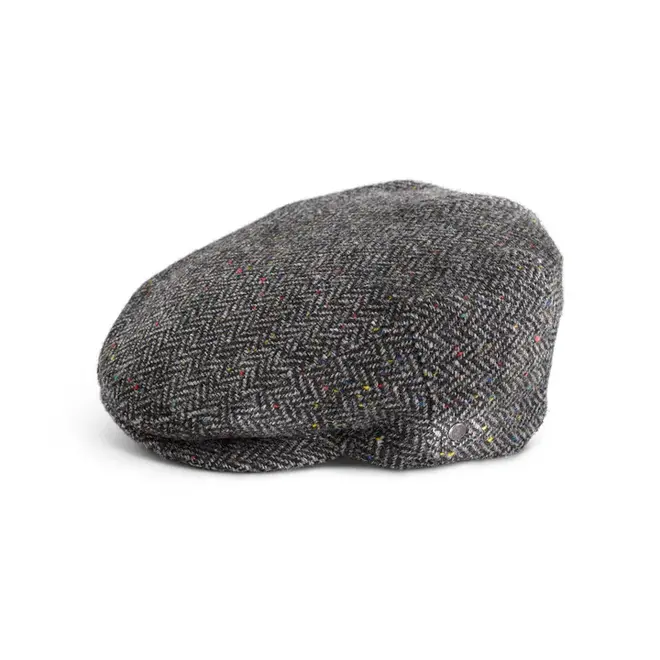 Fia Classic Cap - Grey Herringbone