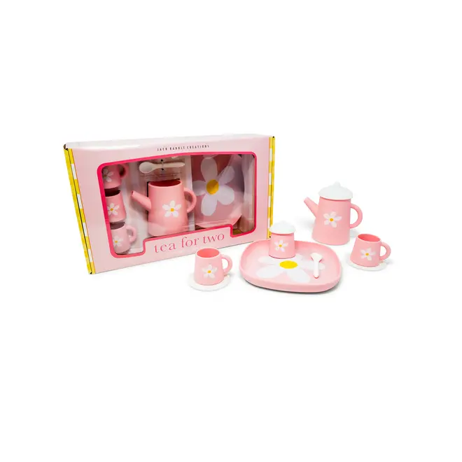Flower Power Pink Teaset
