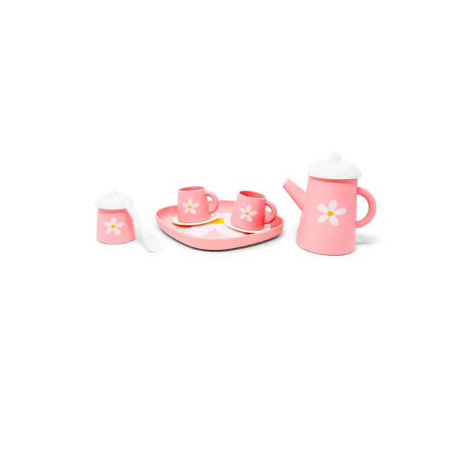Flower Power Pink Teaset