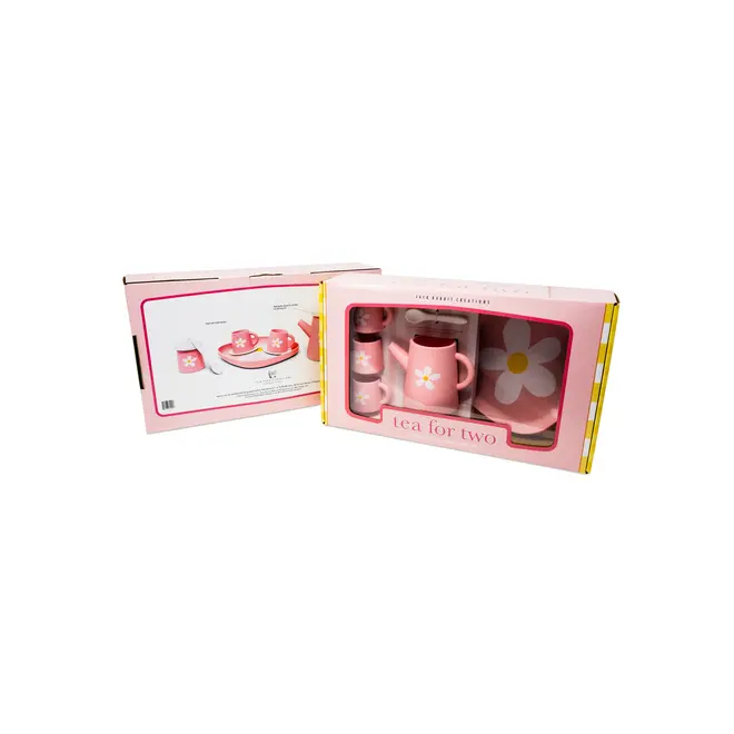 Flower Power Pink Teaset