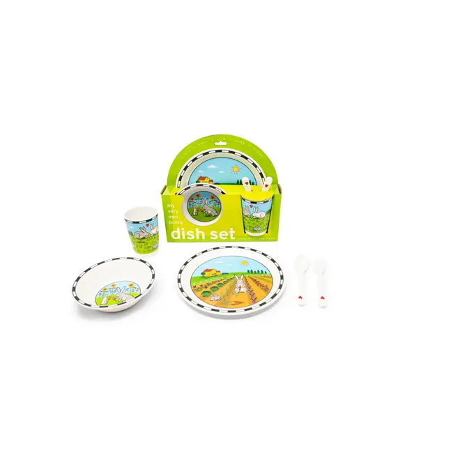 Bunnies Dish Set