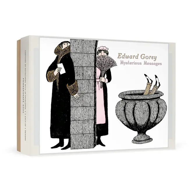 Edward Gorey: Mysterious Messages Boxed Notecards