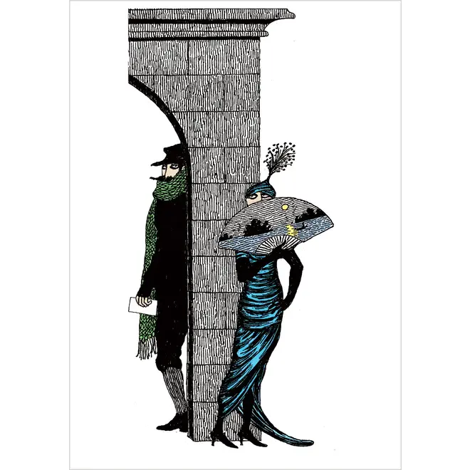 Edward Gorey: Mysterious Messages Boxed Notecards