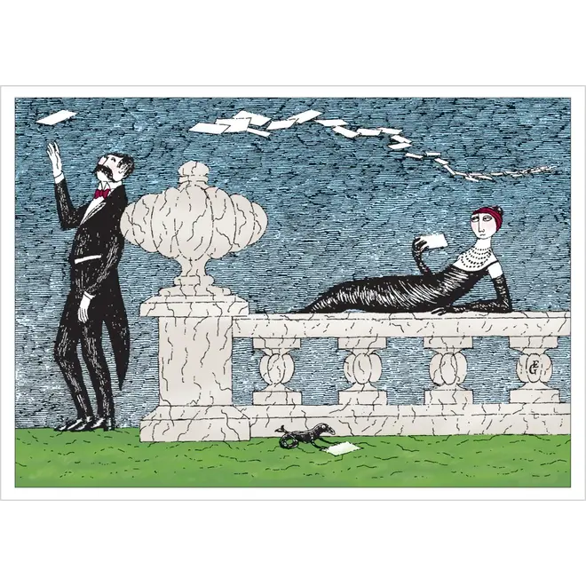Edward Gorey: Mysterious Messages Boxed Notecards