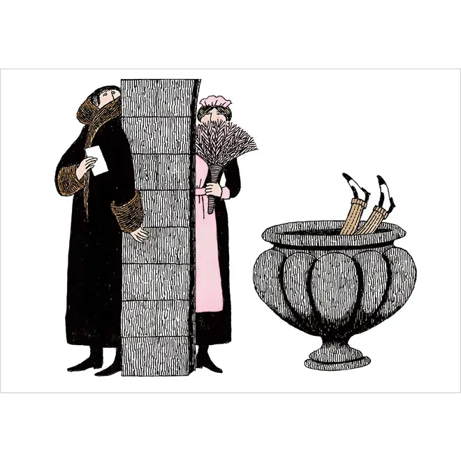 Edward Gorey: Mysterious Messages Boxed Notecards