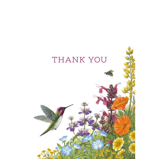 Erin E. Hunter: Wildflowers Thank You Notes