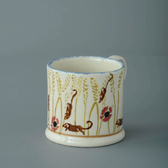 Field Mice, Corn & Poppies Small Mug