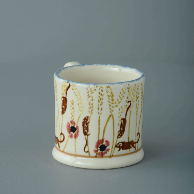 Field Mice, Corn & Poppies Small Mug