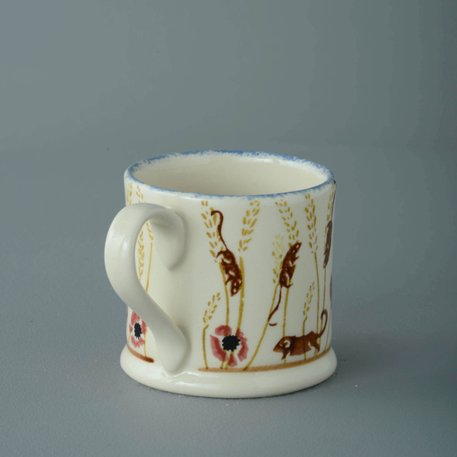Field Mice, Corn & Poppies Small Mug