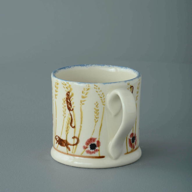 Field Mice, Corn & Poppies Small Mug