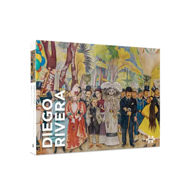 Diego Rivera: Dream of a Sunday Afternoon in Alameda Park 1000-Piece Puzzle