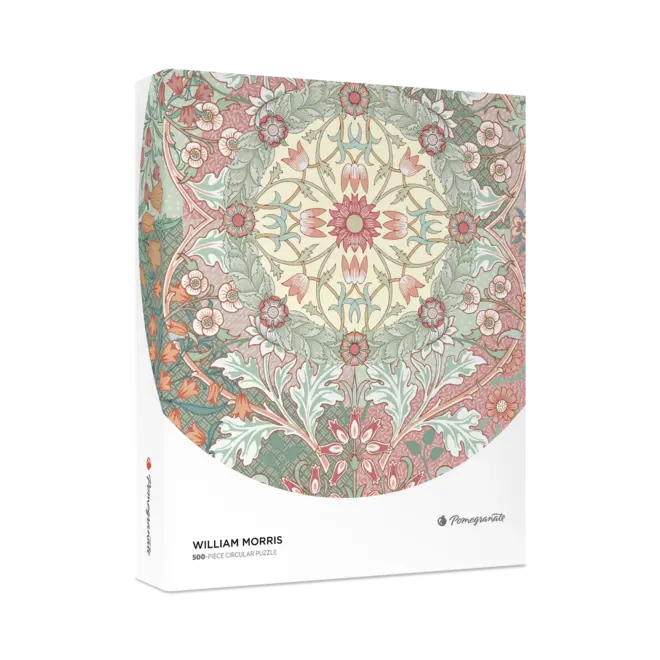 William Morris 500-Piece Circular Puzzle