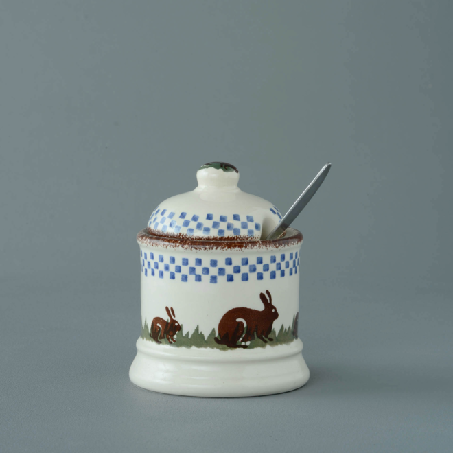 Rabbits Jam Pot