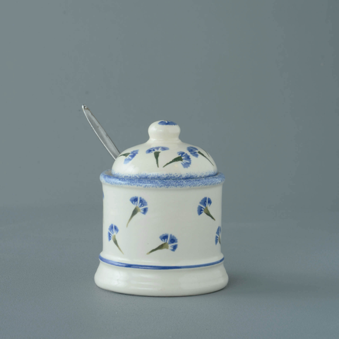 Cornflower Jam Pot