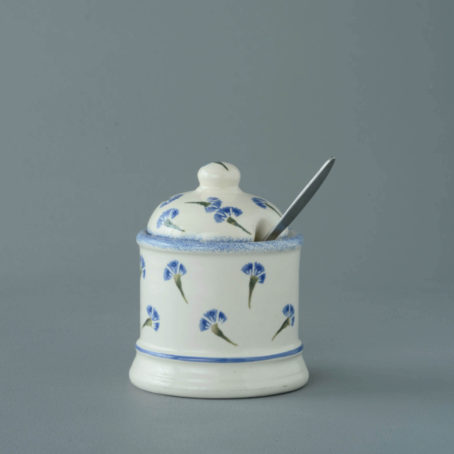 Cornflower Jam Pot