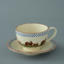 Rabbits Breakfast Cup & Saucer