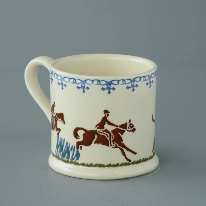 Horses Leaping Large Mug