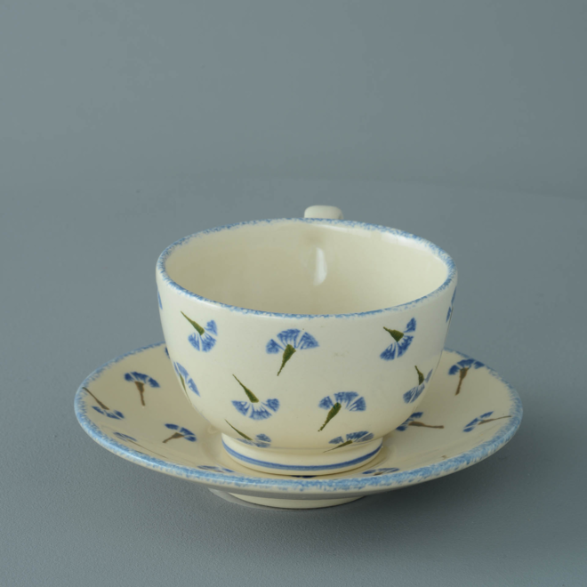 Cornflower Breakfast Cup & Saucer