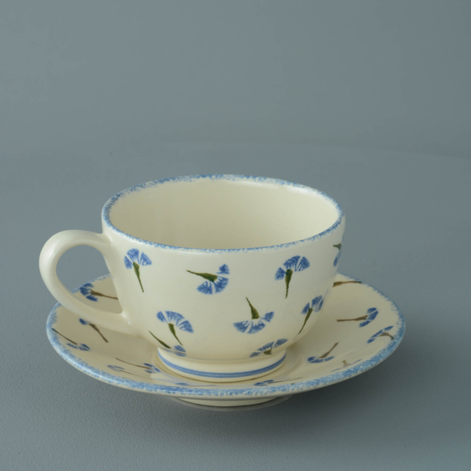 Cornflower Breakfast Cup & Saucer