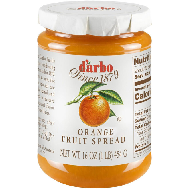 D'Arbo Orange Fruit Spread