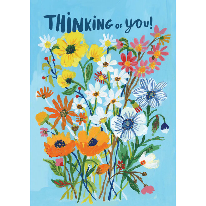 Caring Bouquet Sympathy Card