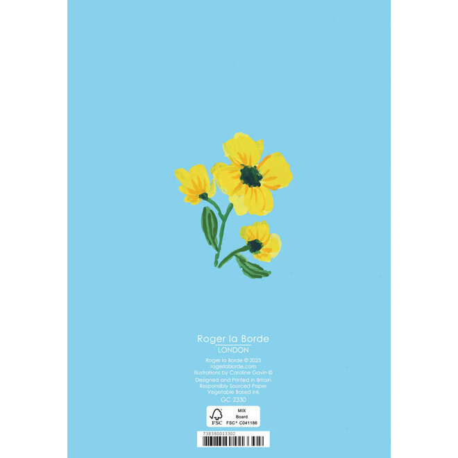 Caring Bouquet Sympathy Card