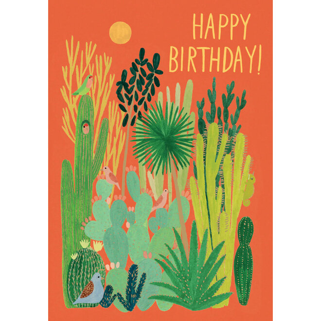 Desert Birthday Card