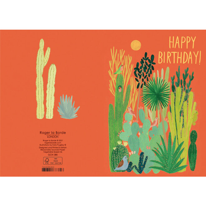 Desert Birthday Card