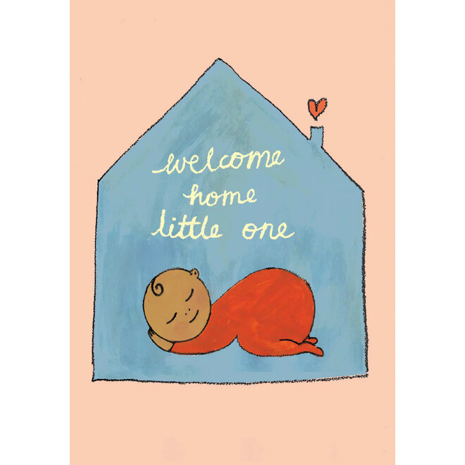Sleeping Baby New Baby Card