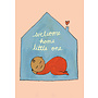 Sleeping Baby New Baby Card