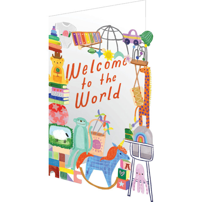 Baby Toys New Baby Card
