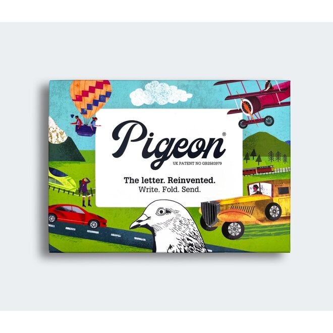 Pigeon Posted Hop on Board Pigeons Stationery Pack