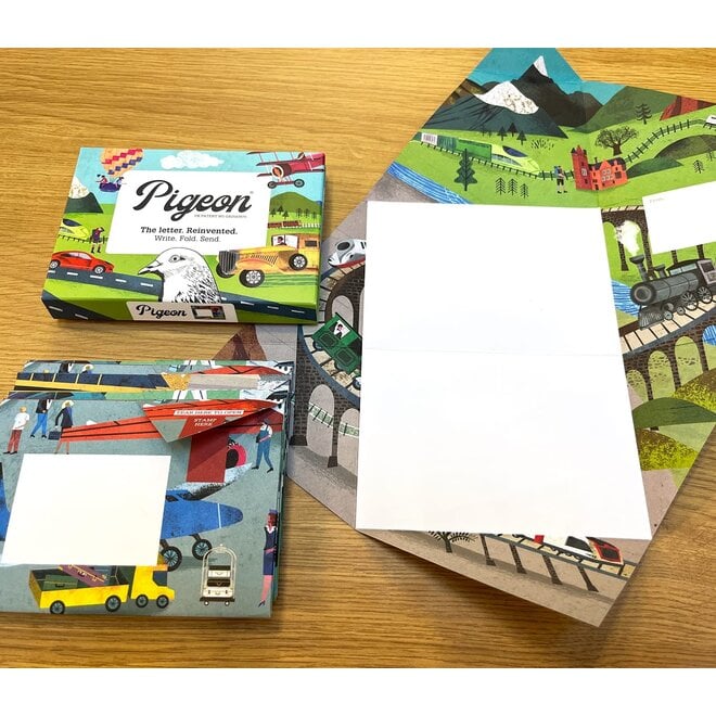 Pigeon Posted Hop on Board Pigeons Stationery Pack