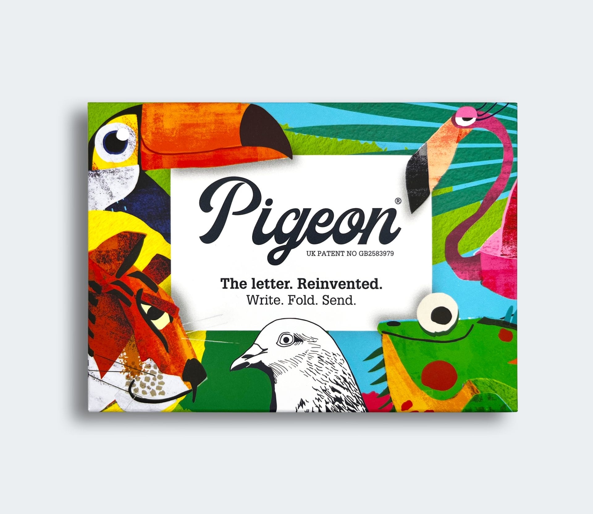 Dusk to Dawn Pigeons Folded Origami Lettering Set Dusk to Dawn Pigeons Folded Origami Lettering Set