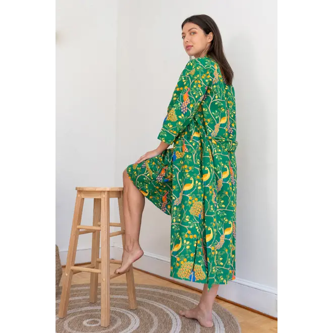Green Fearless Peacock Nighty Nite
