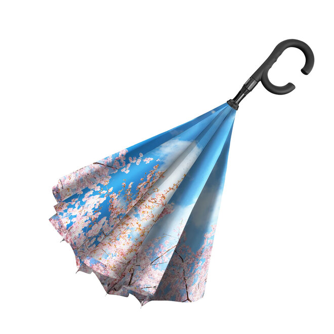 Cherry Blossoms Reverse Umbrella