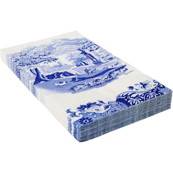 Blue Italian Dinner Napkins
