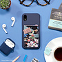 Kilburn Black Floral Bookaroo Phone Pocket