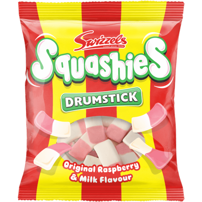 Swizzels Raspberry & Milk Squashies