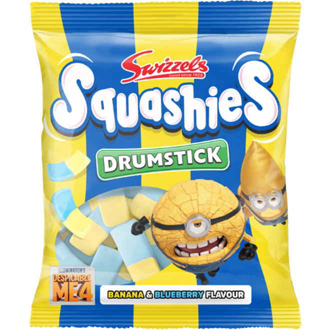 Swizzels Blueberry & Banana Minions Squashies