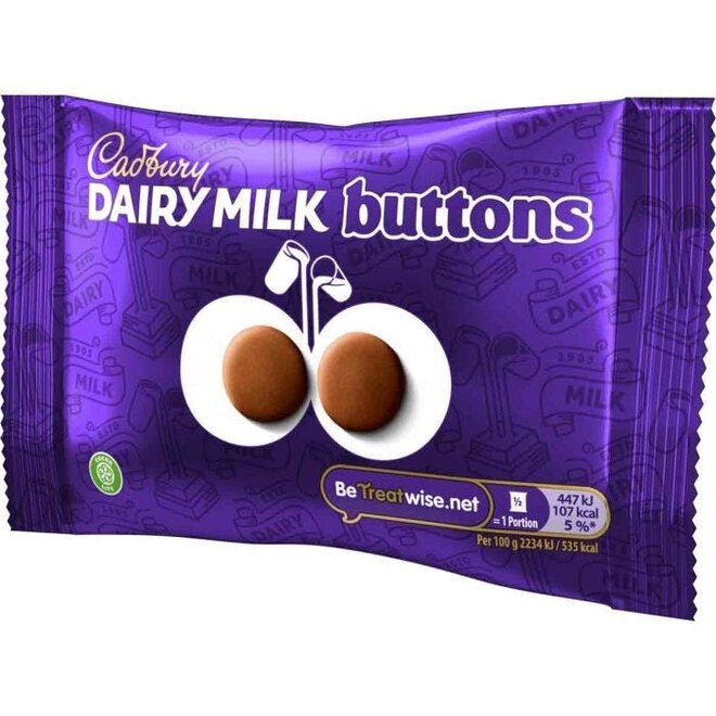 Dairy Milk Giant Milk Buttons Bag 40g