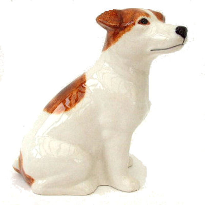 Quail Jack Russell Figurine