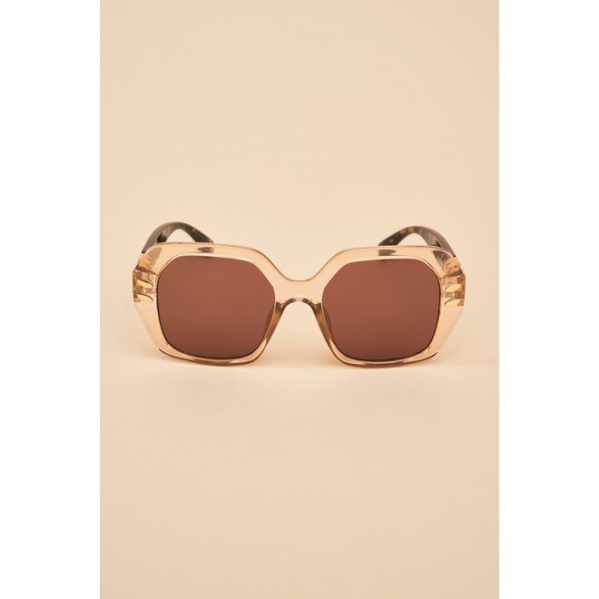 Rylee Nude & Tortoiseshell Sunglasses