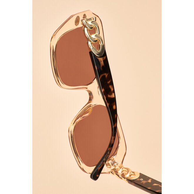 Rylee Nude & Tortoiseshell Sunglasses