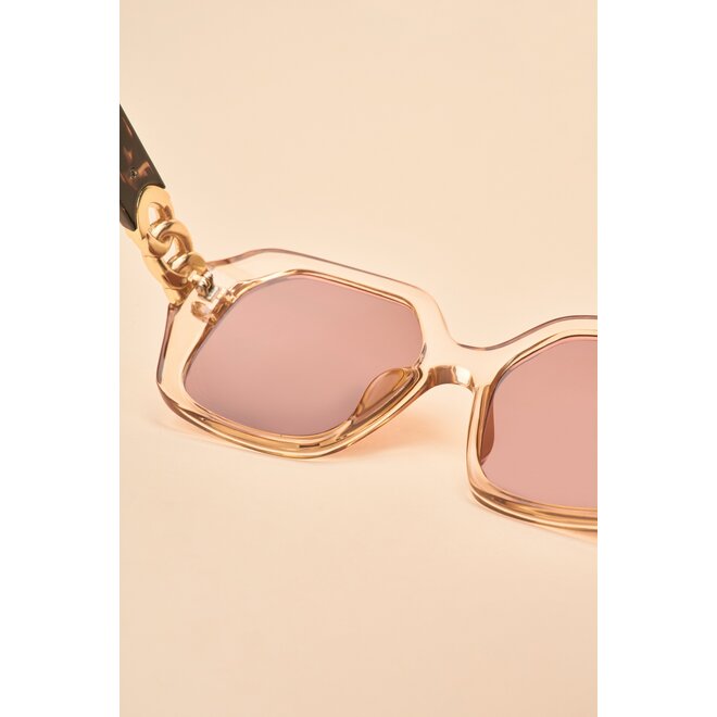 Rylee Nude & Tortoiseshell Sunglasses