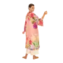 Floral Study Petal Pink Kimono Gown