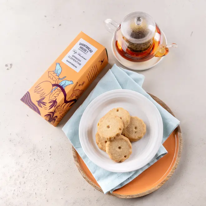 Shortbread House of Edinburgh Eden Spanish Clementine Shortbread