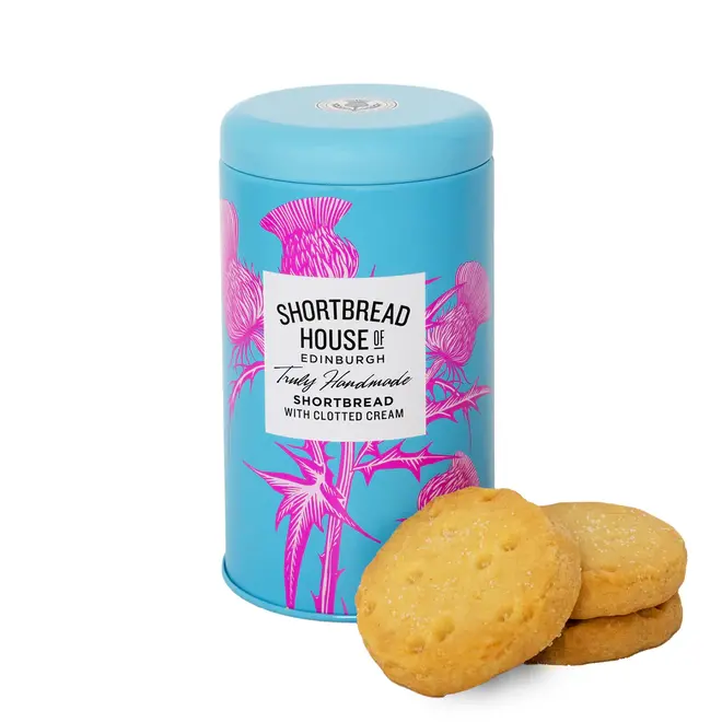 Shortbread House of Edinburgh Clotted Cream Shortbread Tin 140g
