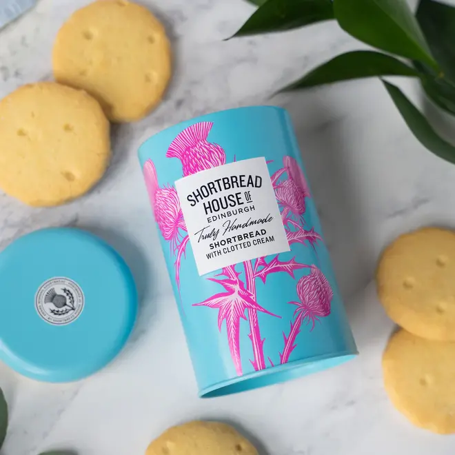 Shortbread House of Edinburgh Clotted Cream Shortbread Tin 140g