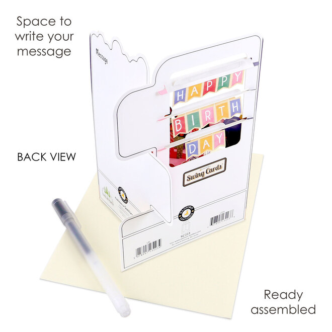 Birthday Celebration Swing Card